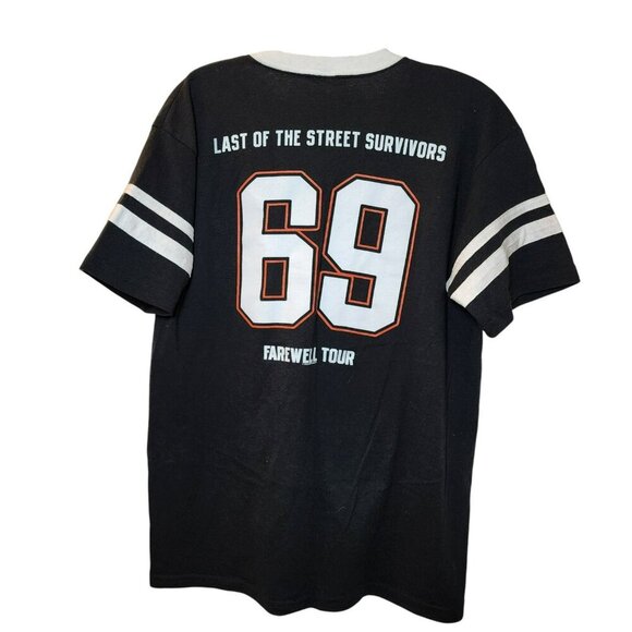 Lynyrd Skynyrd Farewell Tour Jersey T-Shirt Adult M Augusta Black Rock Band Tee - Picture 2 of 6